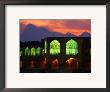 Khaju Bridge, Built In 1650 By Shah Abbas, Esfahan, Esfahan, Iran by Mark Daffey Limited Edition Print