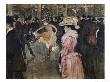 At The Moulin Rouge: The Dance by Henri De Toulouse-Lautrec Limited Edition Pricing Art Print