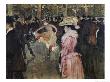 At The Moulin Rouge: The Dance by Henri De Toulouse-Lautrec Limited Edition Print