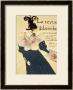 Reproduction Of A Poster Advertising La Revue Blanche, 1895 by Henri De Toulouse-Lautrec Limited Edition Print