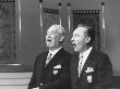 Maurice Chevalier Singing With Bing Crosby by Allan Grant Limited Edition Print
