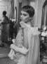 Actress Mia Farrow In A Cardin Original At Frank Sinatra's Town House by Bill Eppridge Limited Edition Print