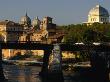 Bridge Over River Tiber And City Skyline, Rome, Italy by Jon Davison Limited Edition Pricing Art Print