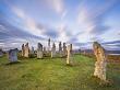 The Lewisian Gneiss Stone Circle At Callanish On An Early Autumnal Morning, Isle Of Lewis, Outer He by Lizzie Shepherd Limited Edition Pricing Art Print