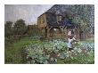 The Manor House On Grunerloekka (Oil On Canvas) by Fritz Thaulow Limited Edition Print