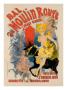 Le Bal Du Moulin Rouge by Jules Cheret Limited Edition Print