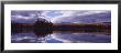 Reflection Of Clouds And Trees In Water, Little Bitterroot Lake, Montana, Usa by Panoramic Images Limited Edition Print