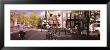 People At A Sidewalk Cafe, Amsterdam, Netherlands by Panoramic Images Limited Edition Print