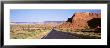 Rock Formation At A Roadside, Route 84, Abiquiu, New Mexico, Usa by Panoramic Images Limited Edition Print