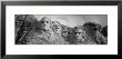 Rock Carvings In Black And White, Mount Rushmore, South Dakota, Usa by Panoramic Images Limited Edition Pricing Art Print