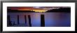 Jetty At Dusk, Sunset, England, United Kingdom by Panoramic Images Limited Edition Print