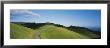 High Angle View Of Two People Cycling On The Road, Marin County, California, Usa by Panoramic Images Limited Edition Print