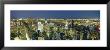 Aerial View Of Buildings Lit Up At Dusk, Manhattan, New York City, New York State, Usa by Panoramic Images Limited Edition Pricing Art Print