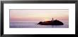 Sunset, Godrevy Lighthouse, Cornwall, England, United Kingdom by Panoramic Images Limited Edition Print
