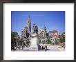 Statue Of Rubens, Cathedral, And Groen Plaats, Antwerp, Belgium by Richard Ashworth Limited Edition Print