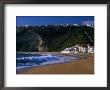 Beach And Promontorio Do Sitio Behind, Nazare, Portugal by Anders Blomqvist Limited Edition Print