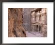 The Treasury (El Khazneh), Petra, Unesco World Heritage Site, Jordan, Middle East by Bruno Morandi Limited Edition Pricing Art Print