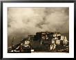 Image Taken In 2006 And Partially Toned, Dramatic Clouds Building Behind The Potala Palace, Tibet by Don Smith Limited Edition Print