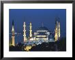 Blue Mosque (Sultan Ahmet Mosque) At Night, Istanbul, Turkey by Lee Frost Limited Edition Pricing Art Print