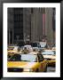 Taxi Cabs, Avenue Of The Americas, Manhattan, New York City, New York, Usa by Amanda Hall Limited Edition Print