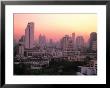 Sunset Over City Buildings, Bangkok, Thailand by Stu Smucker Limited Edition Print