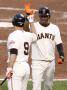 Texas Rangers V San Francisco Giants, Game 1: Edgar Renteria, Pat Burrell by Christian Petersen Limited Edition Print