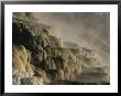Terraces Of Travertine, Canary Spring, Mammoth Hot Springs by Norbert Rosing Limited Edition Print