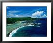 Aerial Of Bird Island, Saipan by Francie Manning Limited Edition Print