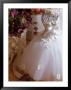 Miniature Wedding Dress And Flowers by Ellen Denuto Limited Edition Print