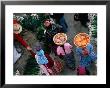 Overhead View Of Shoppers At Weekly Market, San Francisco El Alto, Guatemala by Jeffrey Becom Limited Edition Print