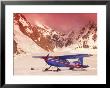 Plane, Kahiltna Glacier, Ak by Jim Oltersdorf Limited Edition Print