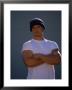 Portrait Of A Man Wearing Beanie Hat And Tshirt by Lonnie Duka Limited Edition Print