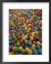 A Rainbow-Colored Landslide Of Toy Balls In Abstract Patterns by Stephen St. John Limited Edition Pricing Art Print