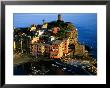 Town On Ligurian Sea From Above, Vernazza, Liguria, Italy by Glenn Van Der Knijff Limited Edition Print