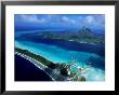 Aerial View Of Island, French Polynesia by Holger Leue Limited Edition Pricing Art Print