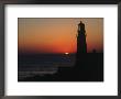 Portland Lighthouse At Sunrise, Me by David Ennis Limited Edition Print