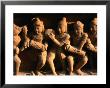 Carving Depicting Musicians On Lakshmana Temple Base, Khajuraho, India by Anders Blomqvist Limited Edition Print