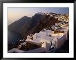 Town On Top Of Cliffs, Fira, Greece by Glenn Beanland Limited Edition Pricing Art Print