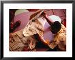 Men Reading Newspaper At Tekka Central Market, Little India, Singapore, Singapore by Phil Weymouth Limited Edition Print