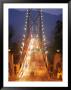 Lion's Gate Bridge Early Evening, Stanley Park, Vancouver, Canada by Lawrence Worcester Limited Edition Print