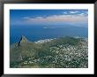 Aerial View Over Lion's Head From Table Mountain, Cape Town, South Africa by Fraser Hall Limited Edition Print