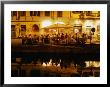 Restaurant Along Canal Naviglio Grande, Milan, Italy by Martin Moos Limited Edition Pricing Art Print