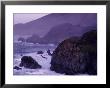 Coastline Between Carmel And Monterey, California, Usa by Nik Wheeler Limited Edition Print