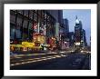 Times Square, Looking North, Dusk, Nyc by Barry Winiker Limited Edition Pricing Art Print