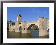 Valentre Bridge, Cahors, Quercy Region, Lot, France by Adam Tall Limited Edition Print