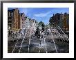 Joy Of Living Fountain In University Square, Rostock, Germany by Wayne Walton Limited Edition Print