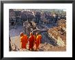 Monks Overlook Angkor Wat, Cambodia by Tom Haseltine Limited Edition Pricing Art Print