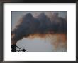 A Smokestack Spews A Heavy Smoke Cloud by Sam Kittner Limited Edition Print