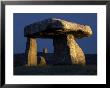 Lanyon Quoit And Tinmine Lit With Torches, Cornwall, Uk by David Clapp Limited Edition Print