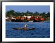 Row Boat Crossing Danang Harbour, Da Nang, Vietnam by Phil Weymouth Limited Edition Print